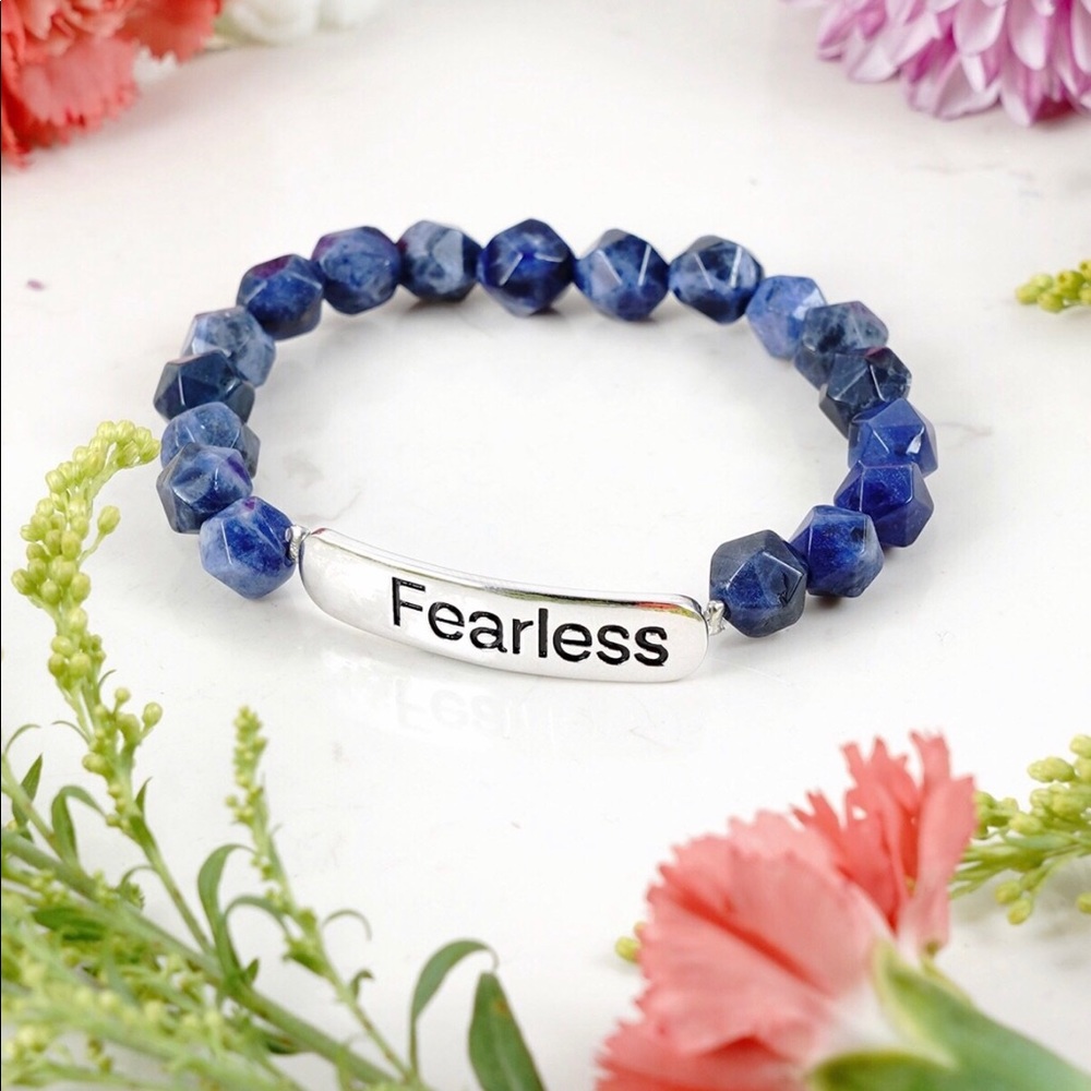 ♥️ LAPIS (FACETED) INSPIRATIONAL (FEARLESS)